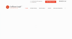 Desktop Screenshot of mcoffmanlegal.com